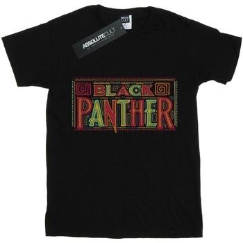 T-shirt enfant Marvel Black Panther Tribal Logo
