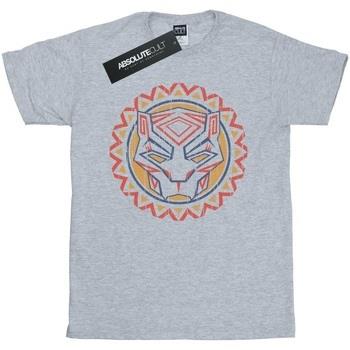 T-shirt enfant Marvel Black Panther Tribal Panther Icon