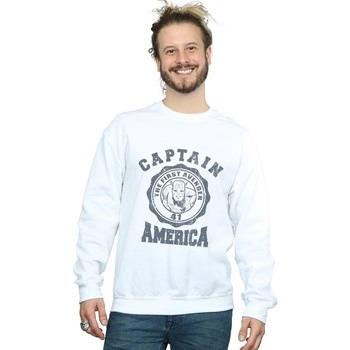 Sweat-shirt Marvel Captain America Collegiate