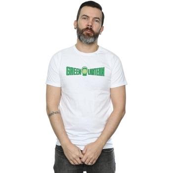 T-shirt Dc Comics Green Lantern Text Logo