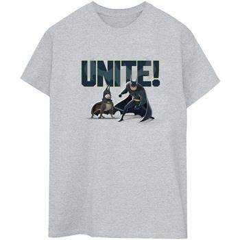 T-shirt Dc Comics DC League Of Super-Pets Unite Pair