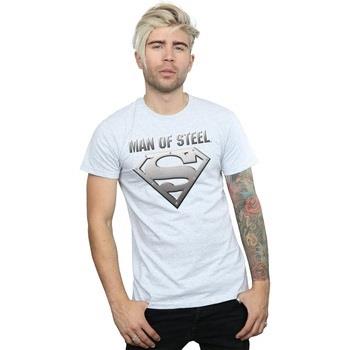 T-shirt Dc Comics Superman Man Of Steel Shield