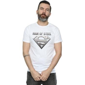 T-shirt Dc Comics Superman Man Of Steel Shield