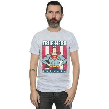 T-shirt Dc Comics Superman True Hero