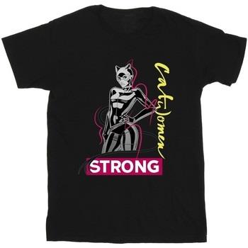 T-shirt Dc Comics Batman Catwoman Strong