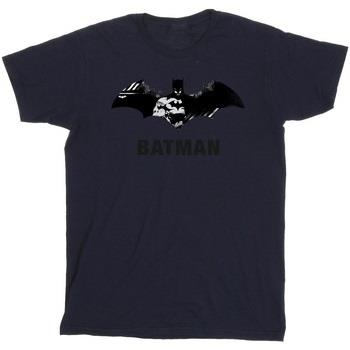 T-shirt Dc Comics Batman Black Stare Logo