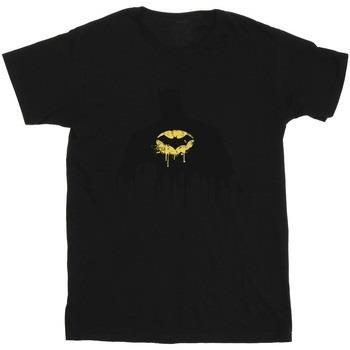 T-shirt Dc Comics Batman Shadow Paint