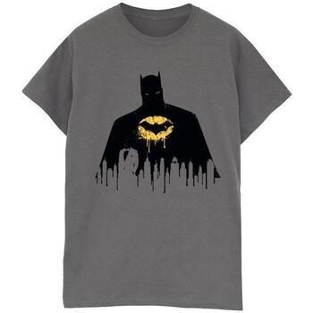 T-shirt Dc Comics Batman Shadow Paint