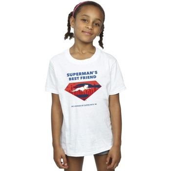 T-shirt enfant Dc Comics DCs DC League Of Super-Pets Best Friend