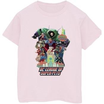 T-shirt Dc Comics DC League Of Super-Pets Super Powered Pack