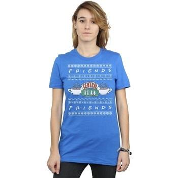 T-shirt Friends Fair Isle Central Perk