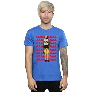 T-shirt Elf Buddy Santa Scream