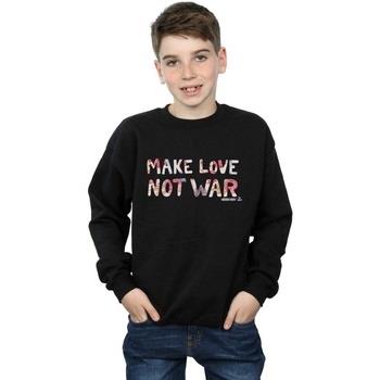 Sweat-shirt enfant Woodstock Make Love Not War Floral