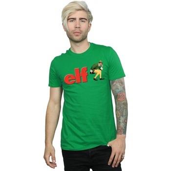 T-shirt Elf Crouching Logo