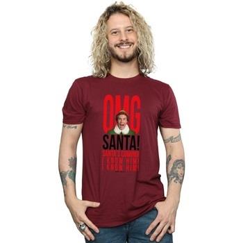 T-shirt Elf OMG Santa I Know Him