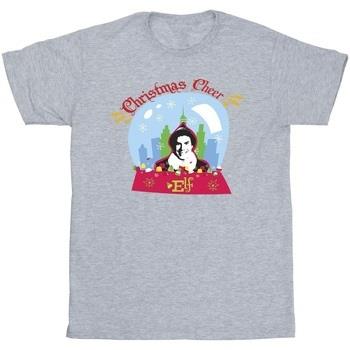 T-shirt Elf Christmas Snowglobe