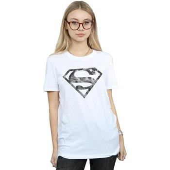 T-shirt Dc Comics Superman Marble Logo