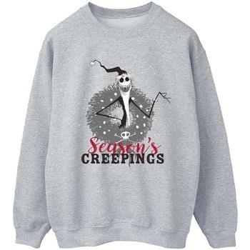 Sweat-shirt Disney The Nightmare Before Christmas Seasons Creepings Wr...