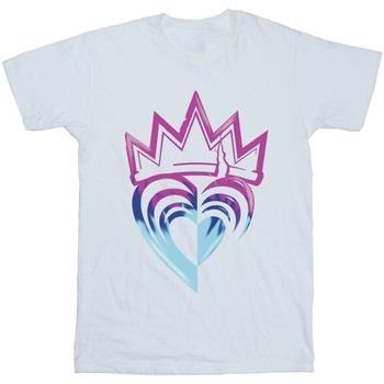 T-shirt Disney Descendants Pink Crown