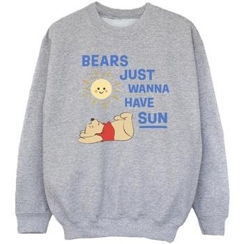 Sweat-shirt enfant Disney Winnie The Pooh Bears Just Wanna Have Sun