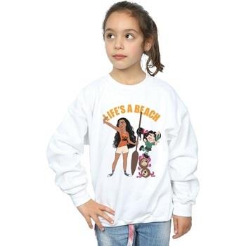 Sweat-shirt enfant Disney Wreck It Ralph Moana And Vanellope