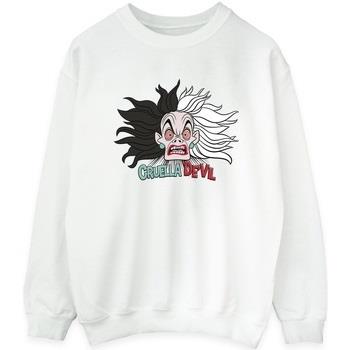 Sweat-shirt Disney Villains Crazy Cruella De Vil