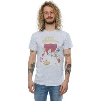 T-shirt Disney Alice In Wonderland Retro Poster