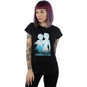 T-shirt Disney Frozen 2 Elsa and Anna The Journey Connects Us