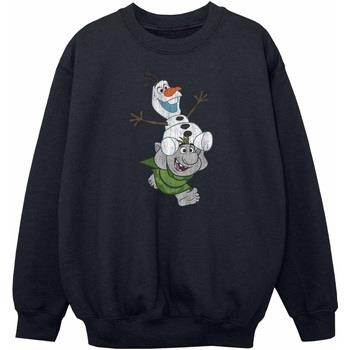 Sweat-shirt enfant Disney Frozen Olaf And Troll