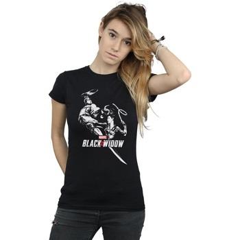 T-shirt Marvel Black Widow Movie Taskmaster Battle