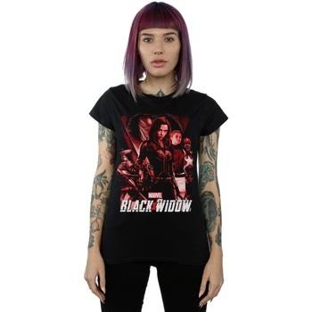 T-shirt Marvel Black Widow Movie Red Group
