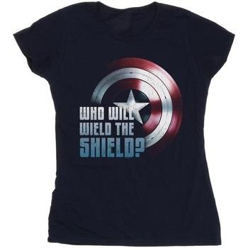 T-shirt Marvel The Falcon And The Winter Soldier Wield The Shield