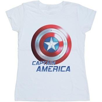 T-shirt Marvel The Falcon And The Winter Soldier Captain America Shiel...