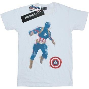 T-shirt enfant Marvel Avengers Endgame Painted Captain America
