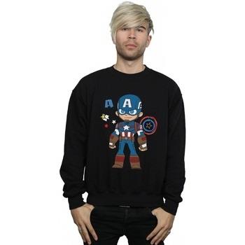 Sweat-shirt Marvel Captain America Sketch