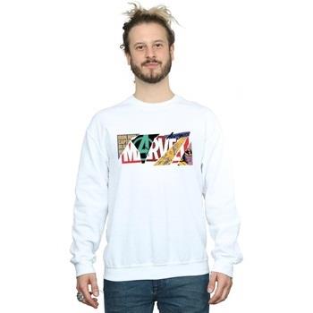 Sweat-shirt Marvel Collage Logo