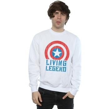 Sweat-shirt Marvel Captain America Living Legend