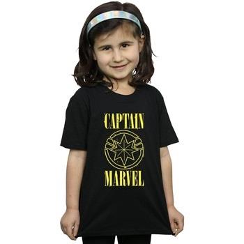 T-shirt enfant Marvel Captain Grunge Logo