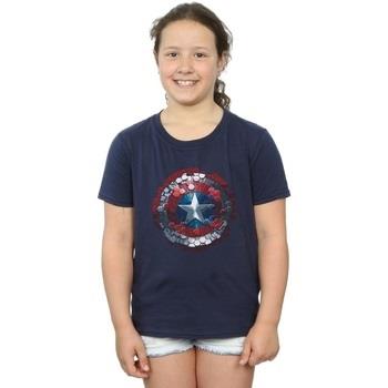 T-shirt enfant Marvel Captain America Civil War Hex Shield