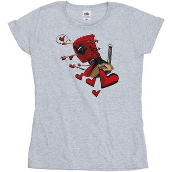 T-shirt Marvel Deadpool Love Arrow