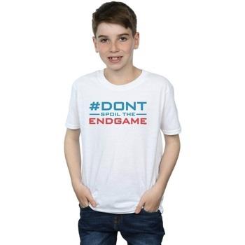 T-shirt enfant Marvel Avengers Endgame Don't Spoil The Endgame