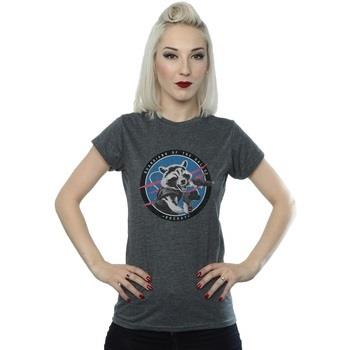 T-shirt Marvel Guardians Of The Galaxy Rocket Emblem