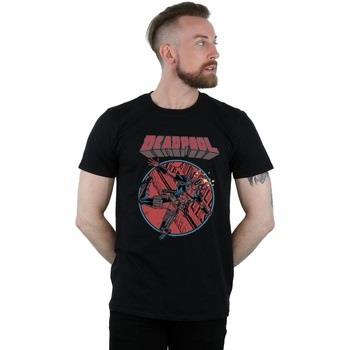 T-shirt Marvel Deadpool Flying
