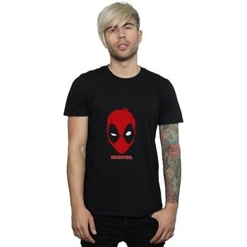T-shirt Marvel Deadpool Face Mask