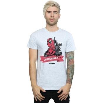 T-shirt Marvel Deadpool Chimichanga Finger