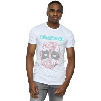 T-shirt Marvel Deadpool Mesh Head