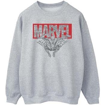 Sweat-shirt Marvel Spider Man Logo Red