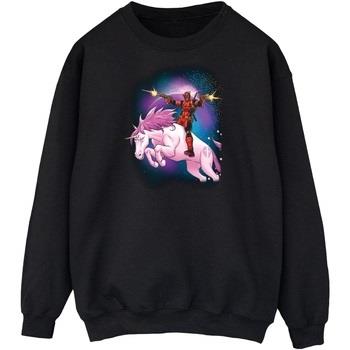 Sweat-shirt Marvel Deadpool Space Unicorn