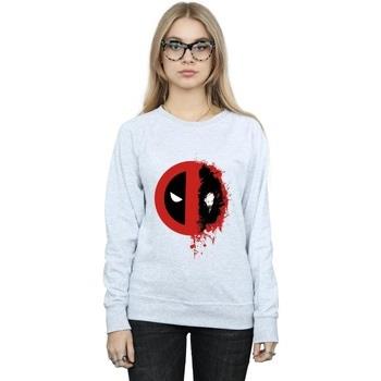 Sweat-shirt Marvel Deadpool Split Splat Logo