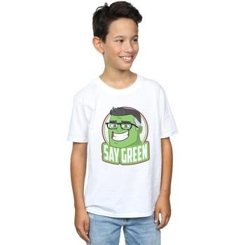 T-shirt enfant Marvel Avengers Endgame Hulk Say Green